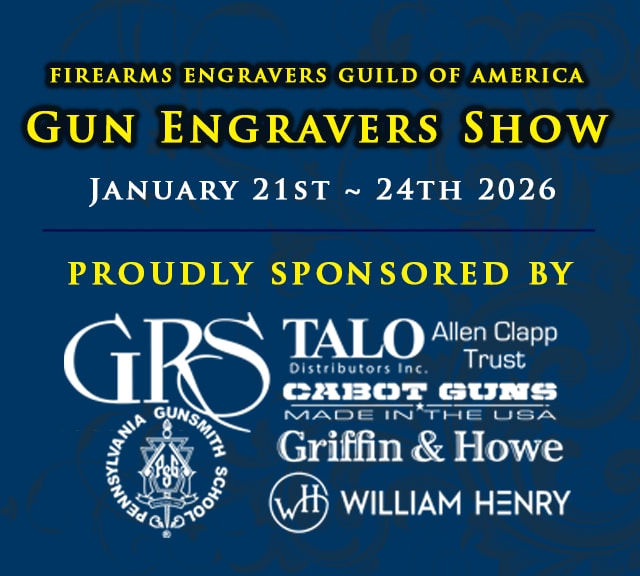 FEGA Gun Engravers Show - Jan 21-24, 2026