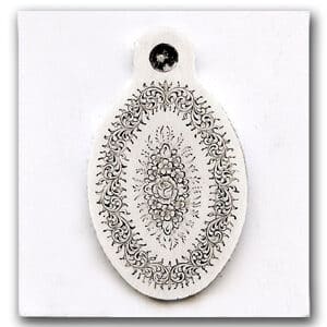 Engraved Key Fob Casting